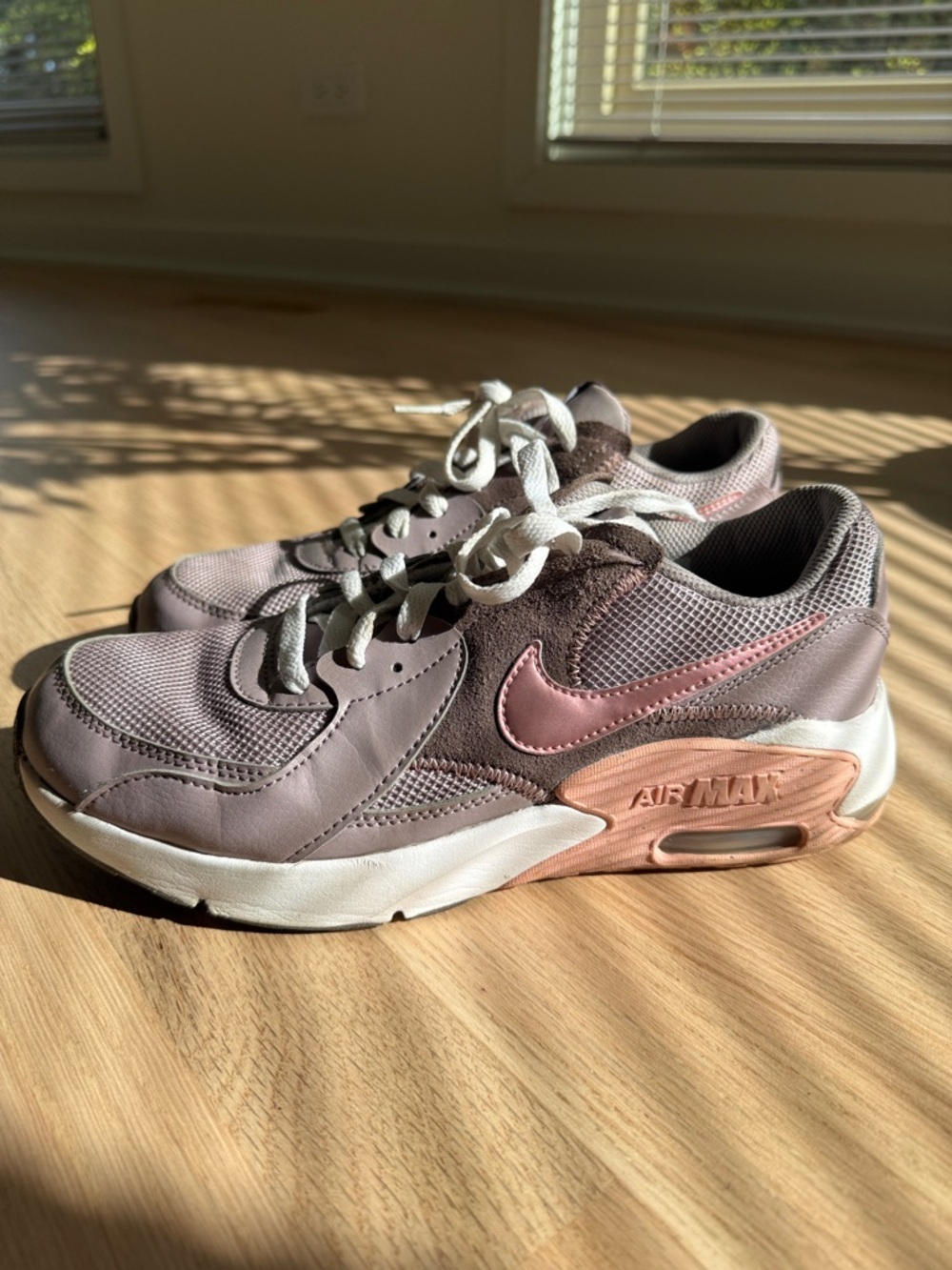 Nike Air Max Women's Dusty Rose and Pink Athletic Sneakers